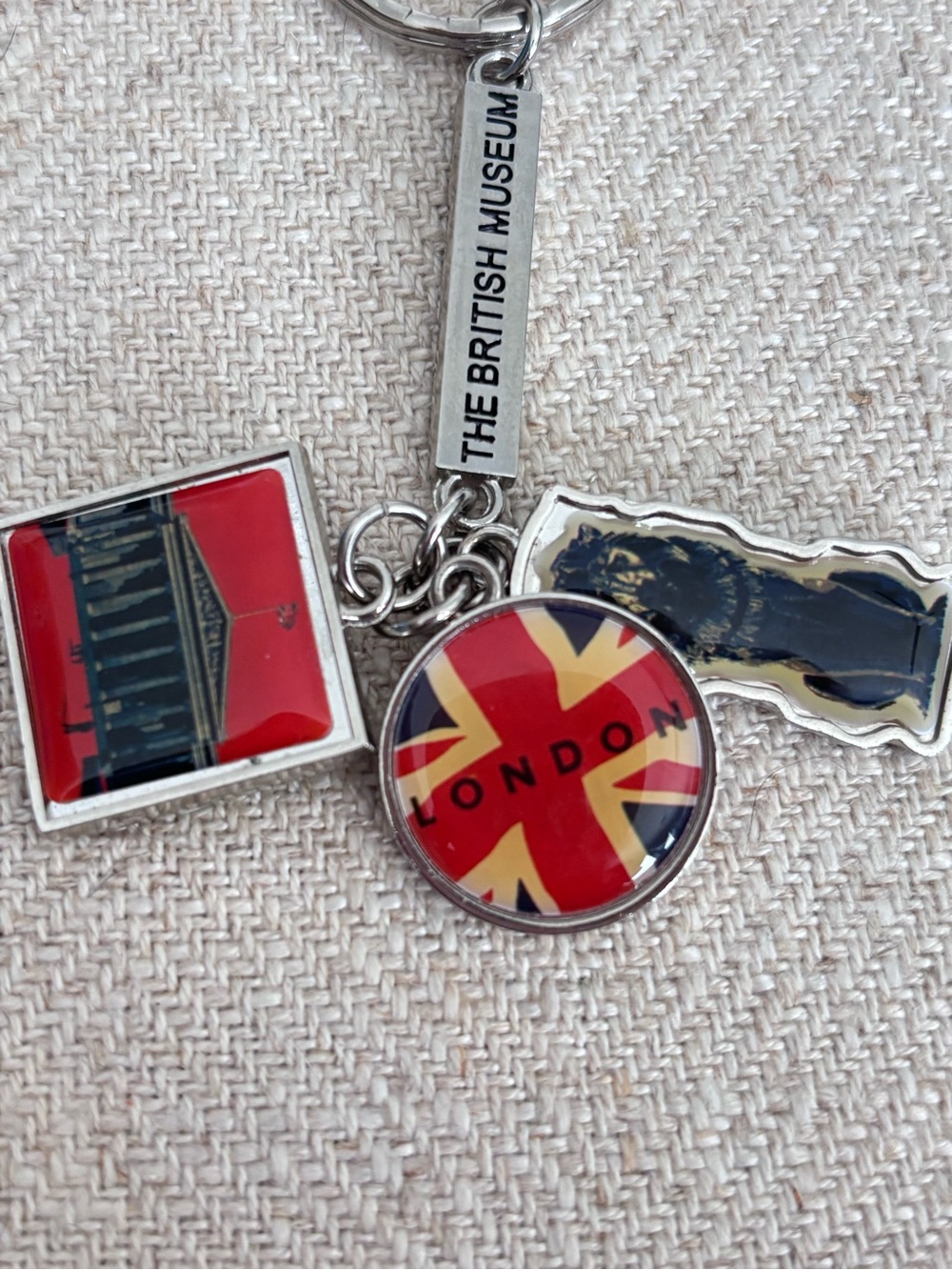 Vintage The British Museum Key Chain - Picture 3 of 5